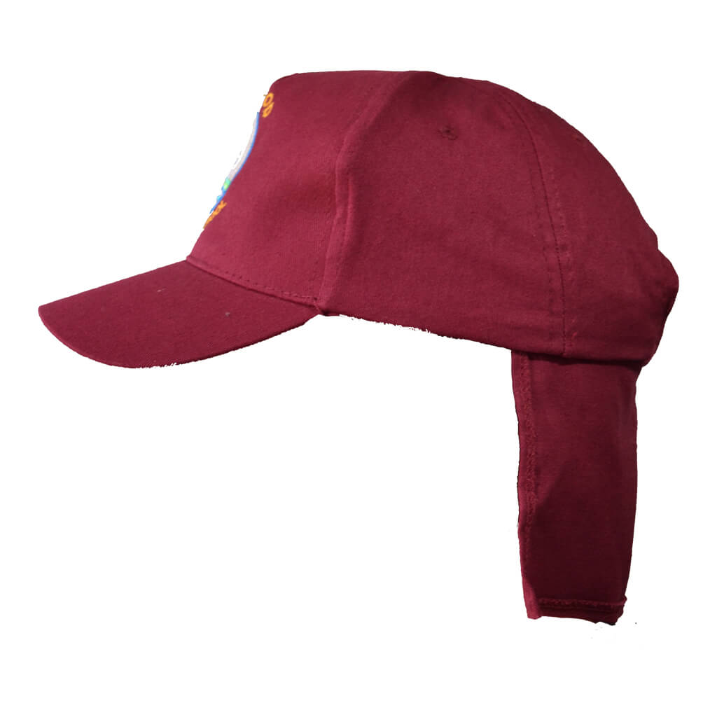 Maroon Legionnaire Hat with Gaywood Embroidery