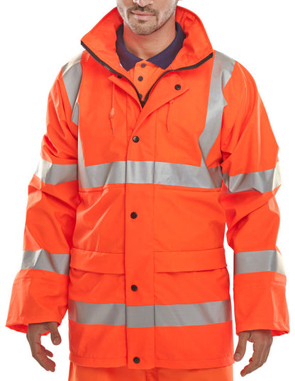 Hi-Vis B-Seen PU Jacket (PUJ471)