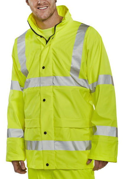Hi-Vis B-Seen PU Jacket (PUJ471)