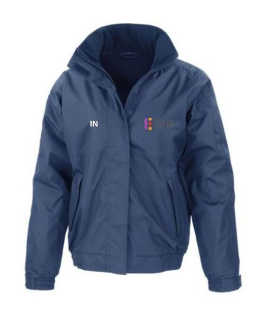 Mens Jacket in Navy with Easton Embroidery (Equine)