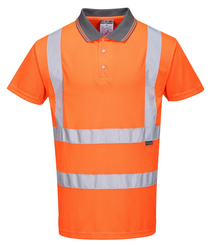 Portwest Hi-Vis Short Sleeved Polo RIS (RT22)