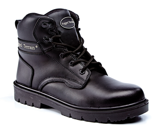 Leather Derby Boot S3 SRC Black (RT530)