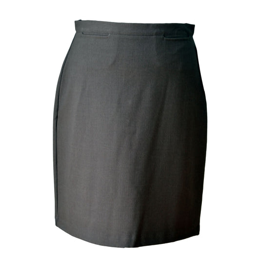 Grey Straight Skirt (KES)