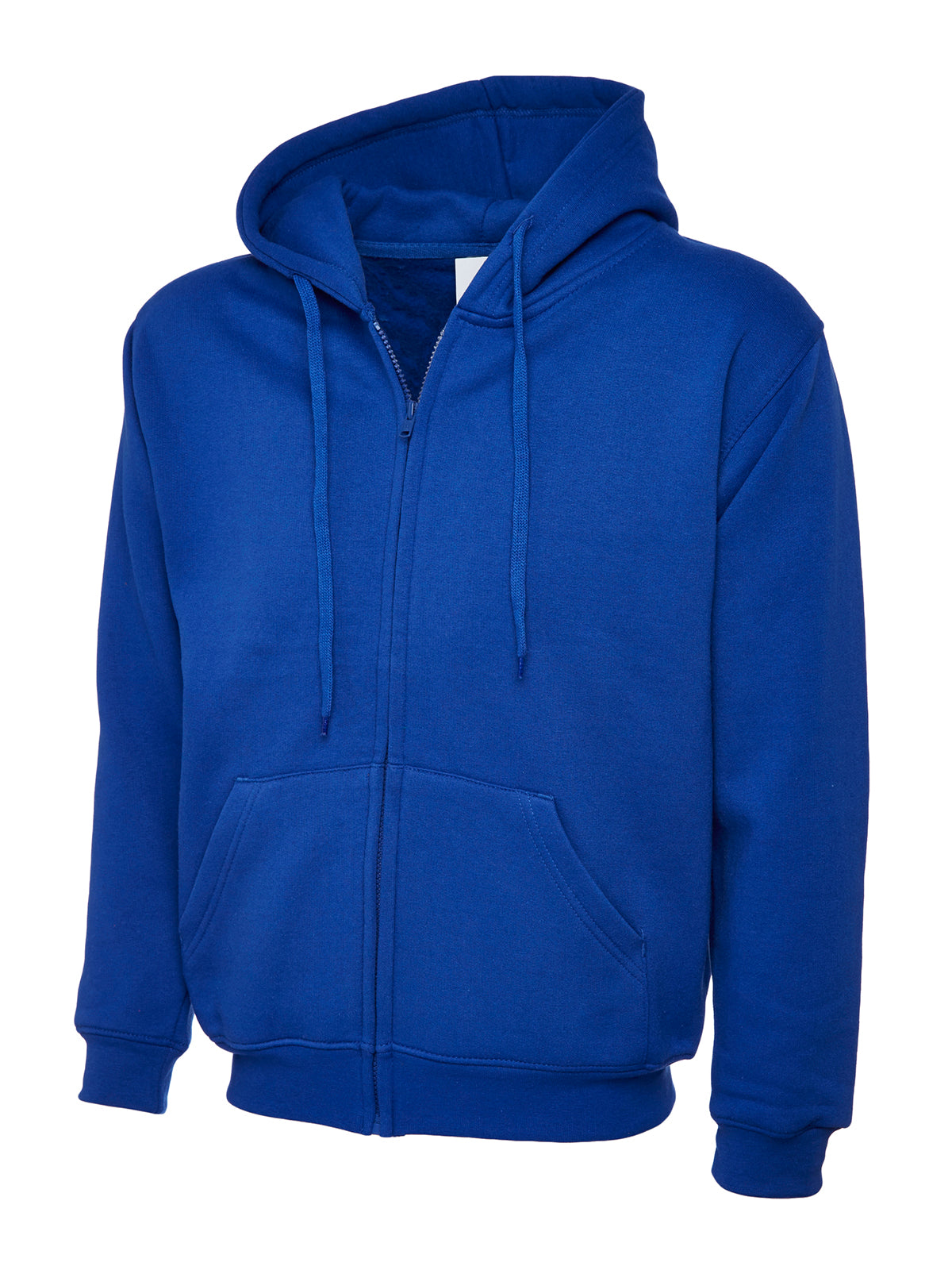 Royal Blue Hooded Zip Sweatshirt with Little Sunshines embroidery