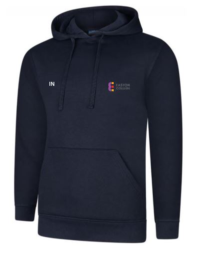 Classic Hoodie in Navy with Easton Embroidery (Animal Studies HE)