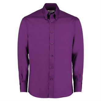 Kustom Kit Tailored Fit Premium Oxford Shirt Long Sleeve (KK188)